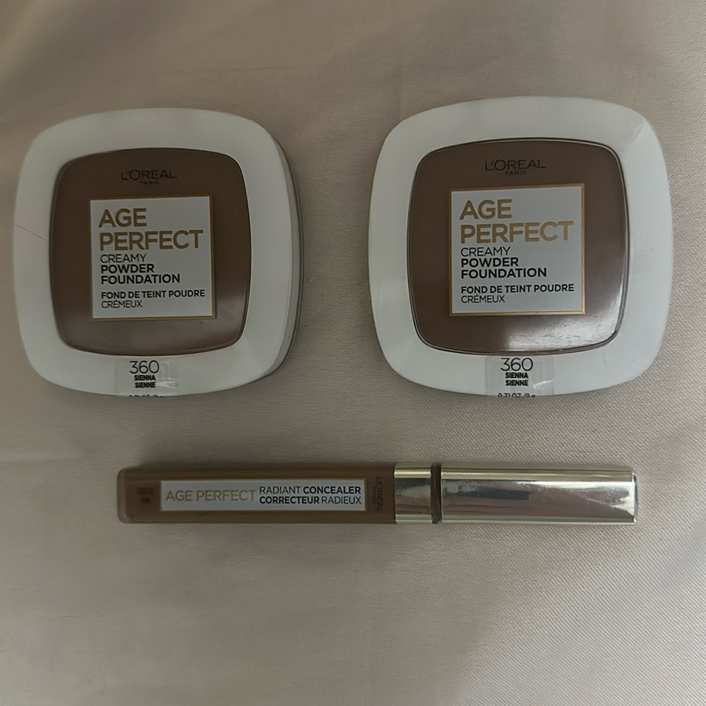 Age perfect foundation and concealer lot